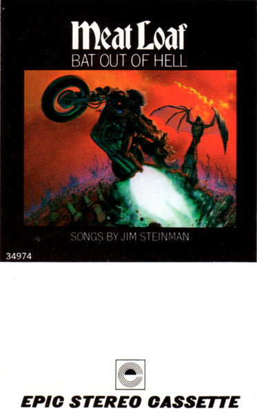 Meat Loaf - Bat Out Of Hell (CASSETTE) | Near Mint (NM) Near Mint (NM)-Music History