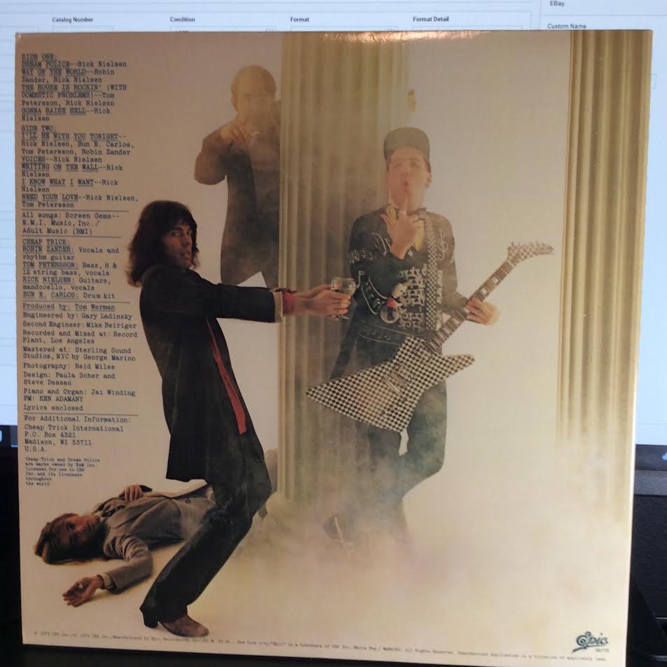 Cheap Trick - Dream Police (VINYL LP Epic – FE 35773) | USED Near Mint (NM) Near Mint (NM)-Music History