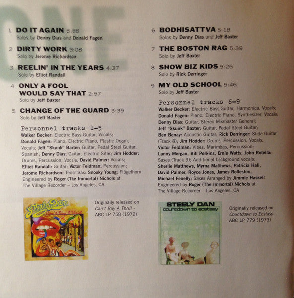 Steely Dan - Showbiz Kids (The Steely Dan Story 1972-1980) (2xCD) | Near Mint (NM) Near Mint (NM)-Music History