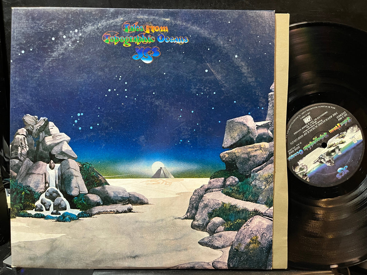 Yes - Tales From Topographic Oceans (VINYL 2xLP ATLANTIC SD 2-908 1974) | USED Near Mint (NM or M-) Excellent (EX)-Music History