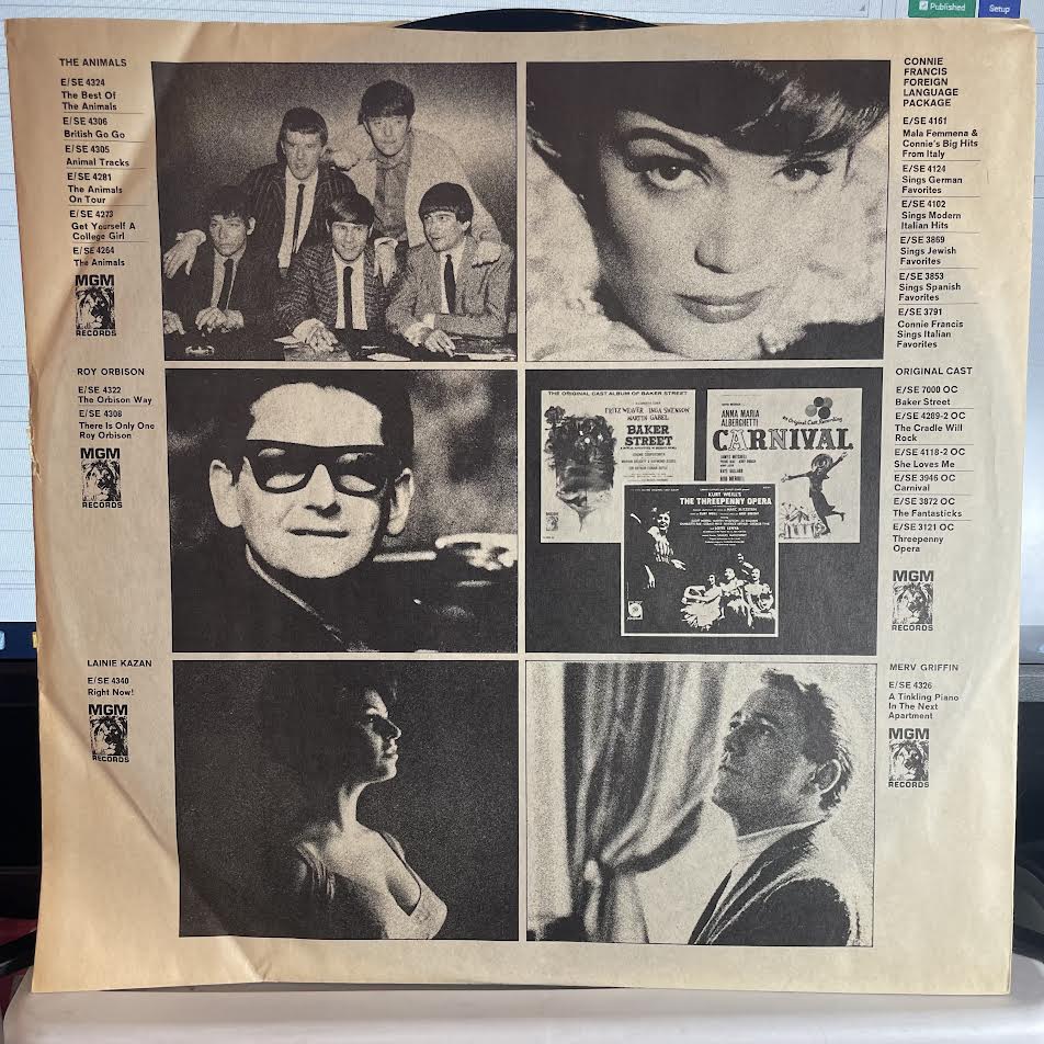 Eric Burdon & The Animals - Winds Of Change (VINYL) | Excellent+ (EX+) Excellent+ (EX+)-Music History