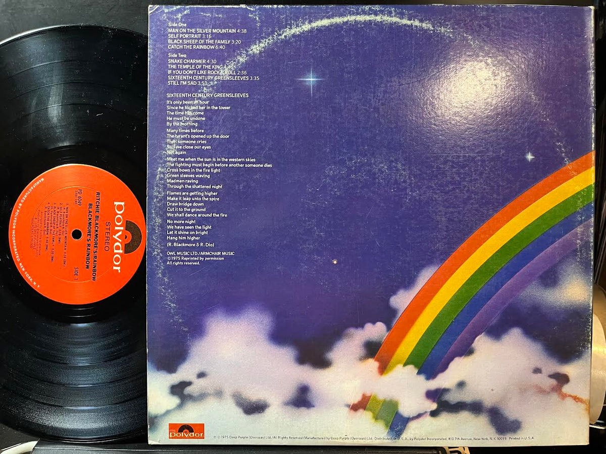 Rainbow - Ritchie Blackmore's Rainbow (VINYL) | Near Mint (NM) Very Good (VG)-Music History