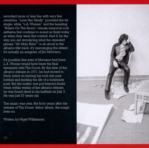 The Doors - The Very Best Of The Doors (CD CANADA) | Near Mint (NM) Near Mint (NM)-Music History