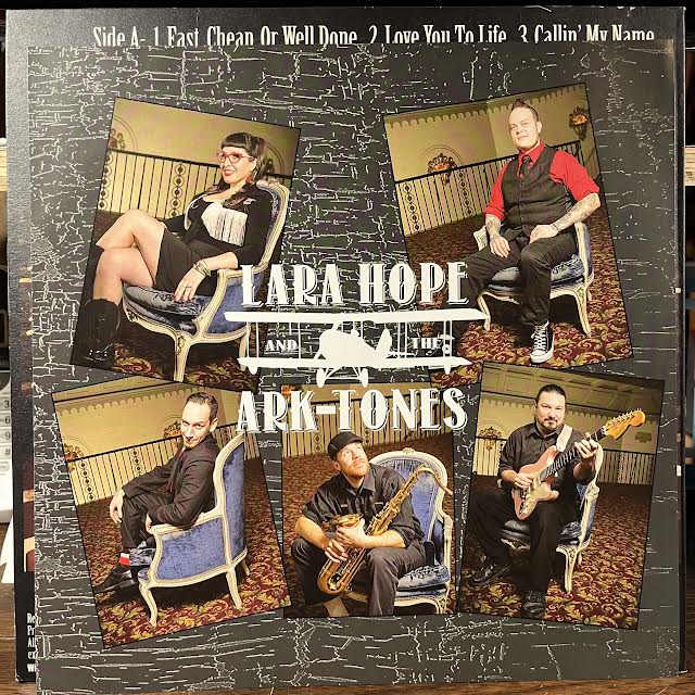 Lara Hope And The Ark-Tones - Love You To Life (TRANSPARENT RED VINYL) | Near Mint (NM or M-)-Music History