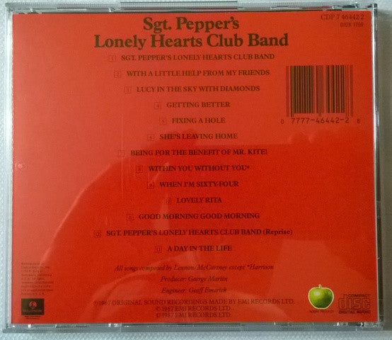 The Beatles - Sgt. Pepper's Lonely Hearts Club Band (CD) | Near Mint (NM) Near Mint (NM)-Music History