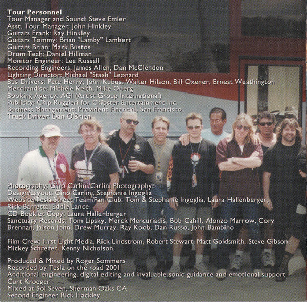 Tesla - Standing Room Only (CD) | Near Mint (NM or M-) Near Mint (NM)-Music History