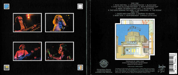 Led Zeppelin - The Soundtrack From The Film "The Song Remains The Same" (2xCD Swan Song ‎– R2 328252) | USED Near Mint (NM or M-) Excellent (EX)-Music History