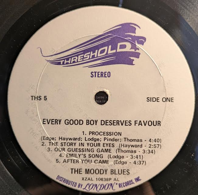 The Moody Blues - Every Good Boy Deserves Favour (VINYL) | Near Mint (NM) Near Mint (NM)-Music History