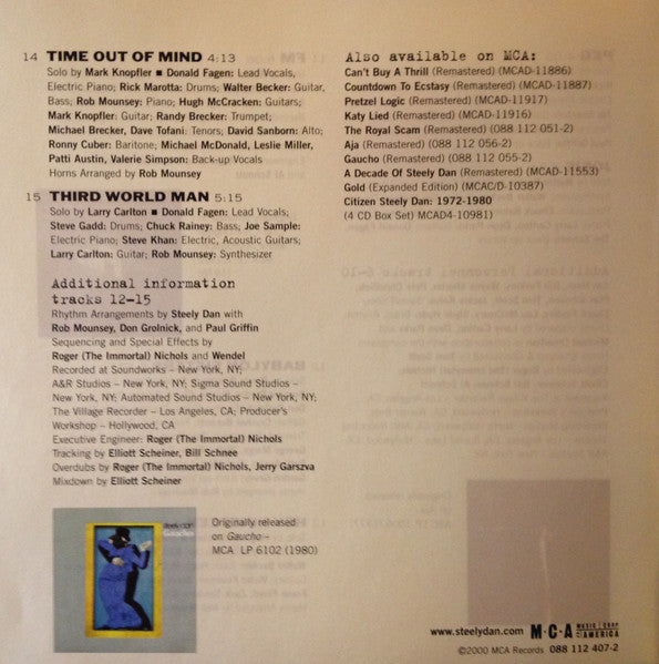 Steely Dan - Showbiz Kids (The Steely Dan Story 1972-1980) (2xCD) | Near Mint (NM) Near Mint (NM)-Music History