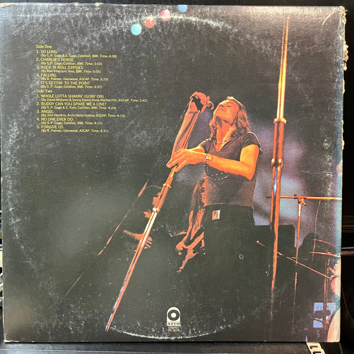 Vinegar Joe - Rock 'N Roll Gypsies (VINYL LP ATCO SD 7016 1973) | USED Near Mint (NM or M-) Very Good (VG)-Music History