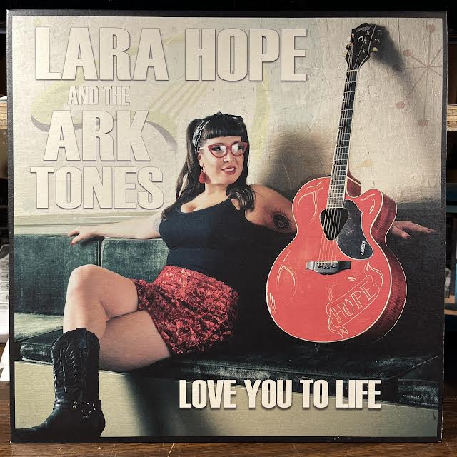 Lara Hope And The Ark-Tones - Love You To Life (TRANSPARENT RED VINYL) | Near Mint (NM or M-)-Music History