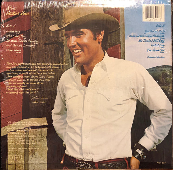 Elvis Presley - Guitar Man *INDIANAPOLIS* | Near Mint (NM) Near Mint (NM)-Music History