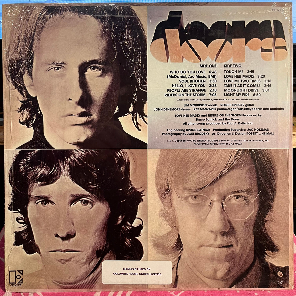 The Doors - The Best Of The Doors *COLUMBIA HOUSE* | Near Mint (NM) Near Mint (NM)-Music History
