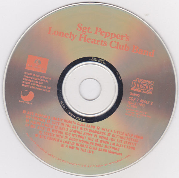 The Beatles - Sgt. Pepper's Lonely Hearts Club Band (CD) | Near Mint (NM) Near Mint (NM)-Music History