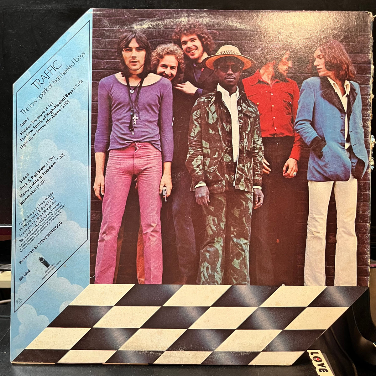 Traffic - The Low Spark Of High Heeled Boys (VINYL LP ISLAND SW-9306 1971) | Near Mint (NM or M-) Very Good (VG)-Music History