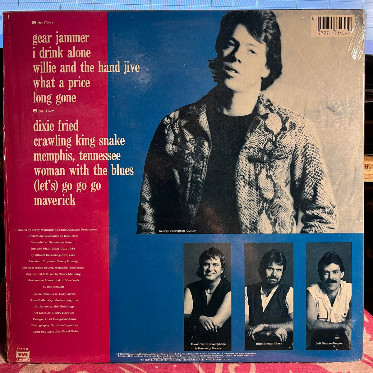 George Thorogood & The Destroyers - Maverick *SHRINK/HYPE* | Near Mint (NM) Near Mint (NM)-Music History