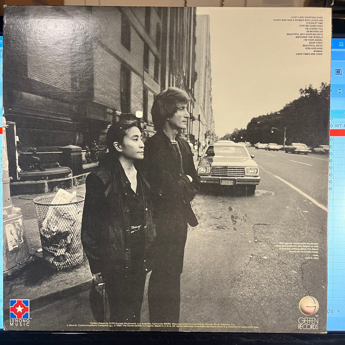 John Lennon & Yoko Ono - Double Fantasy *SPECIALTY* | Near Mint (NM) Near Mint (NM)-Music History