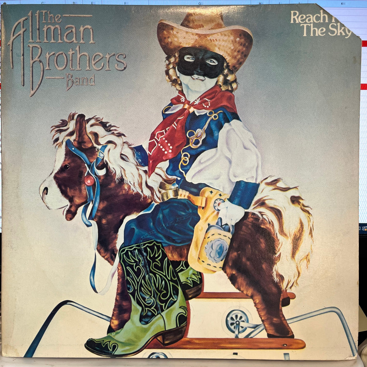 The Allman Brothers Band - Reach For The Sky *SANTA MARIA* | Near Mint (NM) Excellent (EX)-Music History