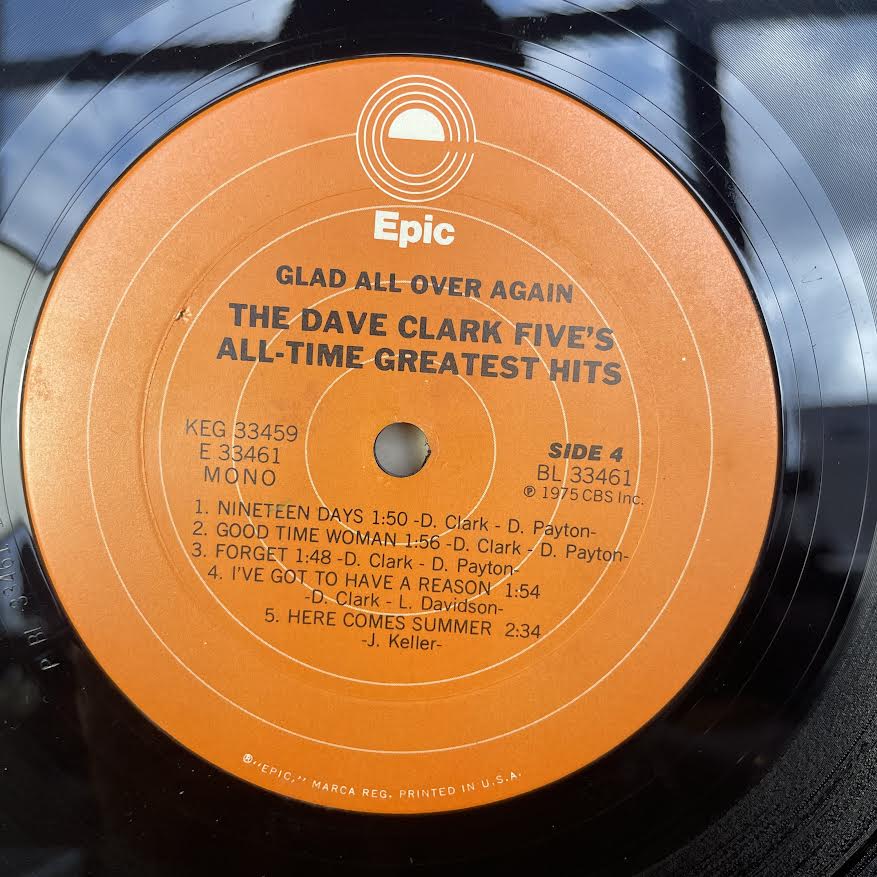 The Dave Clark Five - Glad All Over Again: The Dave Clark Five's All-Time Greatest Hits (2xVINYL) | Near Mint (NM) Excellent (EX)-Music History