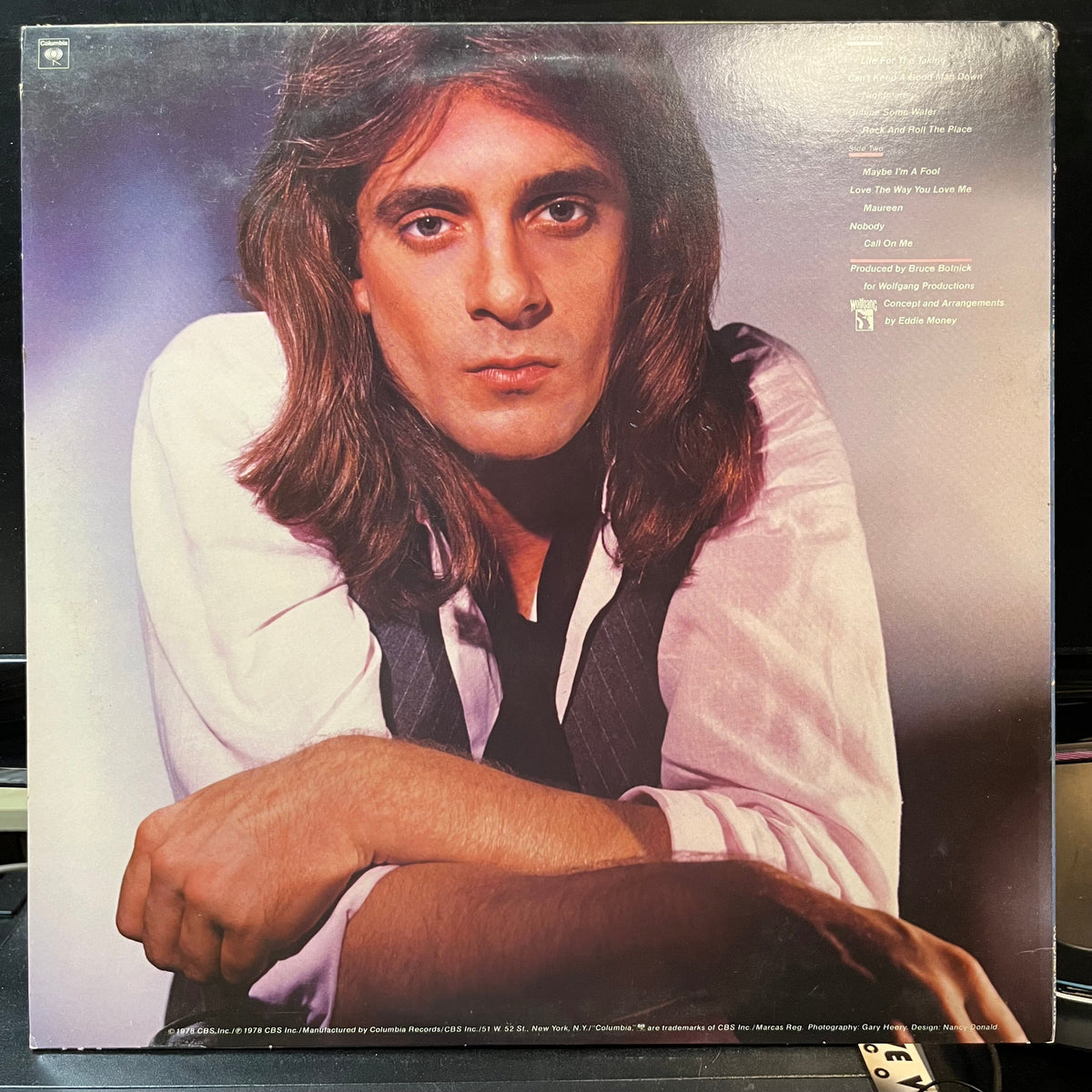 Eddie Money - Life For The Taking (VINYL LP COLUMBIA JC 35598 1978) | Near Mint (NM or M-) Excellent (EX)-Music History