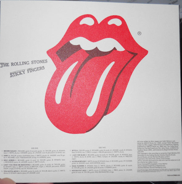 The Rolling Stones - Sticky Fingers (CD) | Near Mint (NM or M-) Near Mint (NM)-Music History