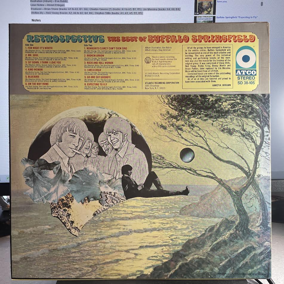 Buffalo Springfield - Retrospective - The Best Of Buffalo Springfield (VINYL) | Near Mint (NM) Excellent+ (EX+)-Music History