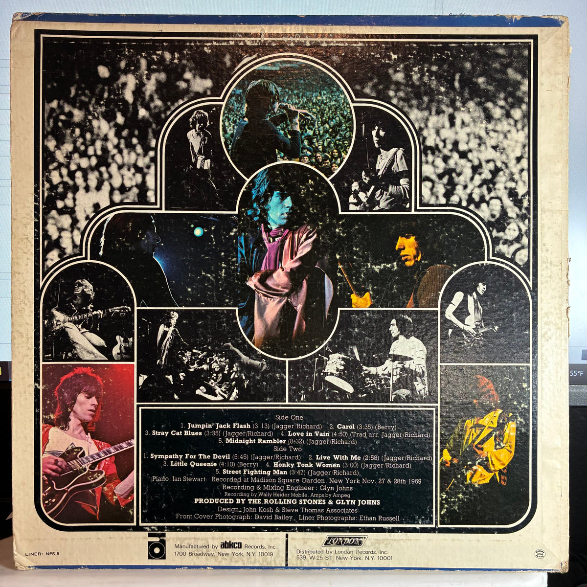 The Rolling Stones - Get Yer Ya-Ya's Out! - The Rolling Stones In Concert (VINYL) | Very Good Plus (VG+) Very Good (VG)-Music History