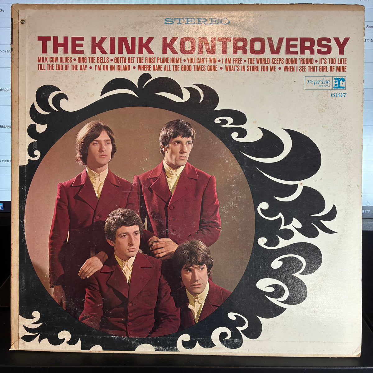 The Kinks - The Kink Kontroversy (VINYL LP Reprise Records ‎– RS-6197) | USED Very Good Plus (VG+) Very Good (VG)-Music History