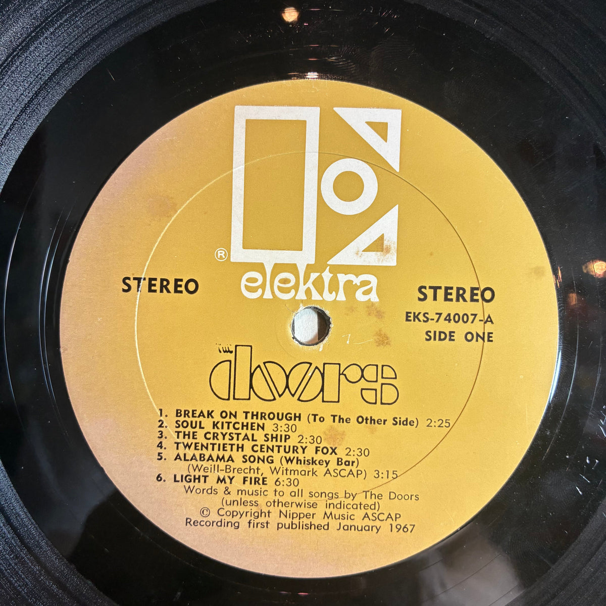 The Doors - The Doors (VINYL) | Very Good Plus (VG+) Very Good Plus (VG+)-Music History