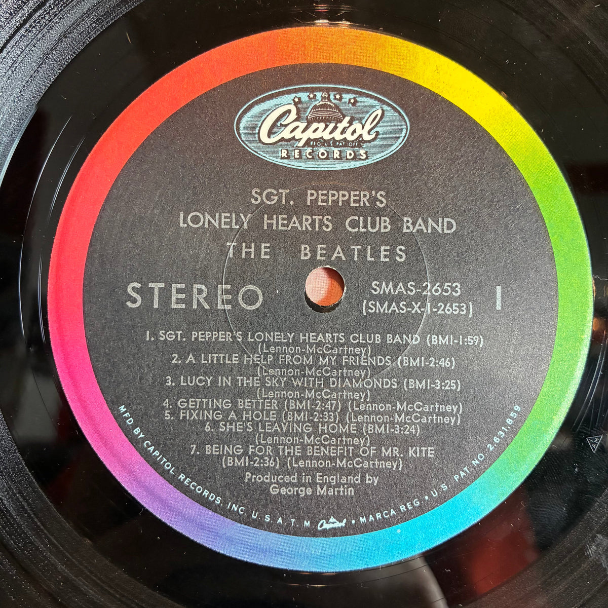 The Beatles - Sgt. Pepper's Lonely Hearts Club Band (VINYL) | Very Good Plus (VG+) Excellent (EX)-Music History