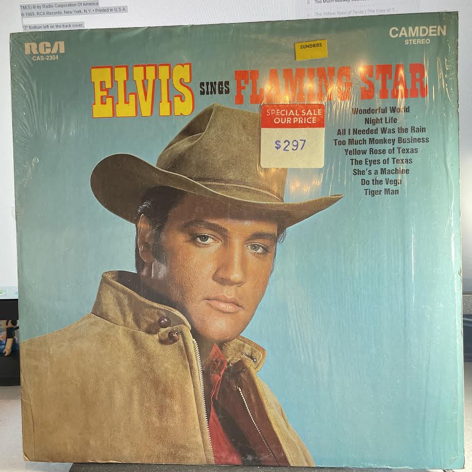 Elvis Presley - Elvis Sings Flaming Star (VINYL) | Very Good Plus (VG+) Excellent+ (EX+)-Music History