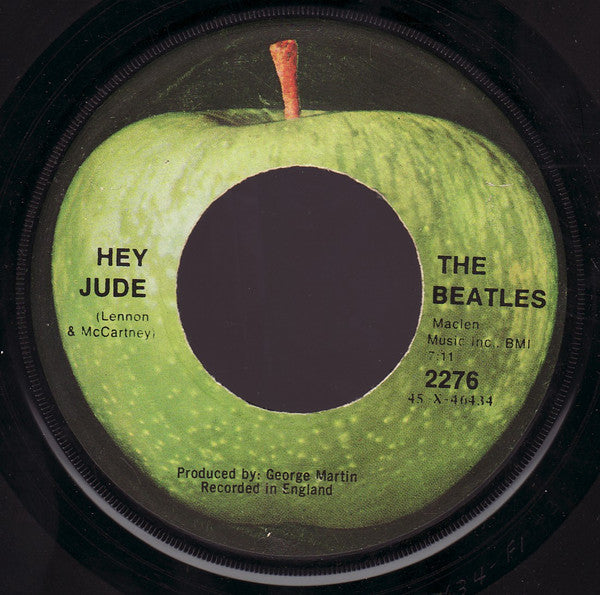 The Beatles - Hey Jude (7" VINYL) | Very Good Plus (VG+) Generic-Music History