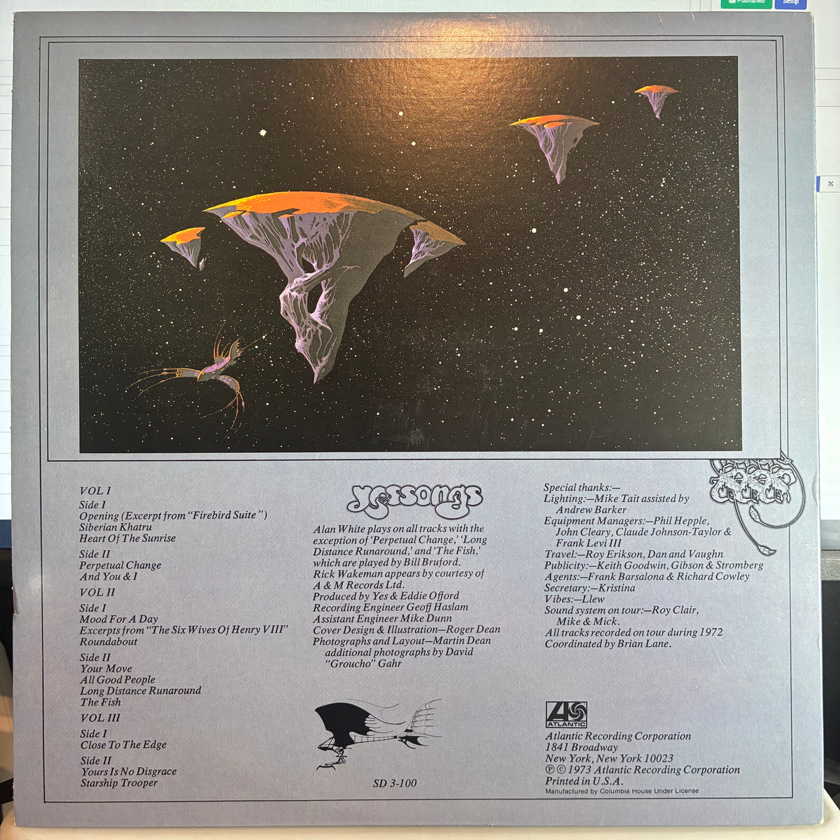 Yes - Yessongs (3x VINYL) | Very Good Plus (VG+) Excellent+ (EX+)-Music History