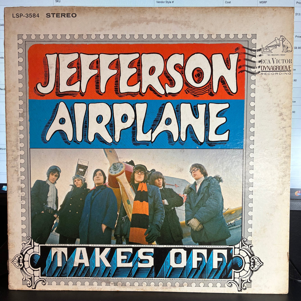 Jefferson Airplane - Jefferson Airplane Takes Off (VINYL LP RCA Victor ‎– LSP-3584) | USED Very Good Plus (VG+) Very Good Plus (VG+)-Music History