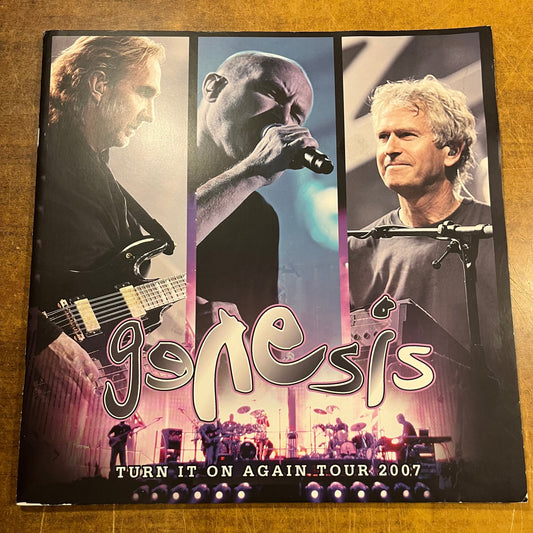 Genesis - Turn It On Again Tour (BOOK) | USED-Music History