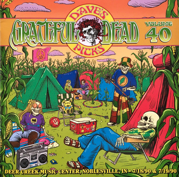 Dave's Picks, Volume 40 (3xCD)(Deer Creek Music Center, Noblesville, IN • 7/18-19/90 | Mint (M) Near Mint (NM)-Music History