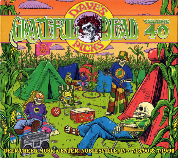 Dave's Picks, Volume 40 (3xCD)(Deer Creek Music Center, Noblesville, IN • 7/18-19/90 | Mint (M) Near Mint (NM)-Music History