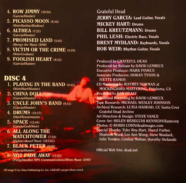Dave's Picks, Volume 40 (3xCD)(Deer Creek Music Center, Noblesville, IN • 7/18-19/90 | Mint (M) Near Mint (NM)-Music History