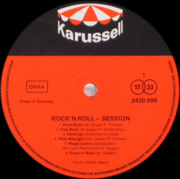 Rock'N Glitter-Band - Rock'N Roll Session | Near Mint (NM) Very Good Plus (VG+)-Music History