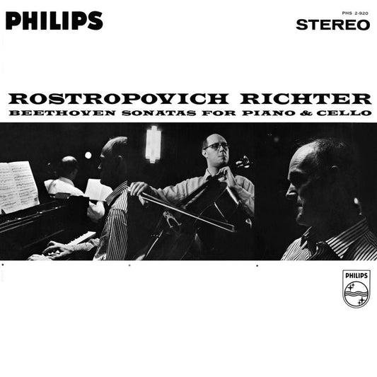 Rostropovich, Richter, Beethoven - Sonatas For Piano & Cello |-Music History