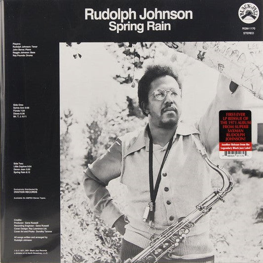 Rudolph Johnson - Spring Rain | Mint (M) Mint (M)-Music History