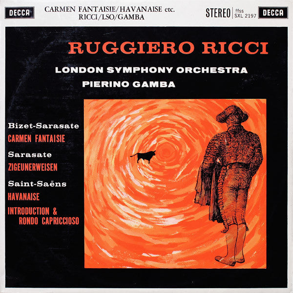 Ruggiero Ricci, London Symphony Orchestra, Gamba, - Carmen Fantaisie / Zigeunerweisen / Havanaise / Introduction & Rondo Capriccioso |-Music History