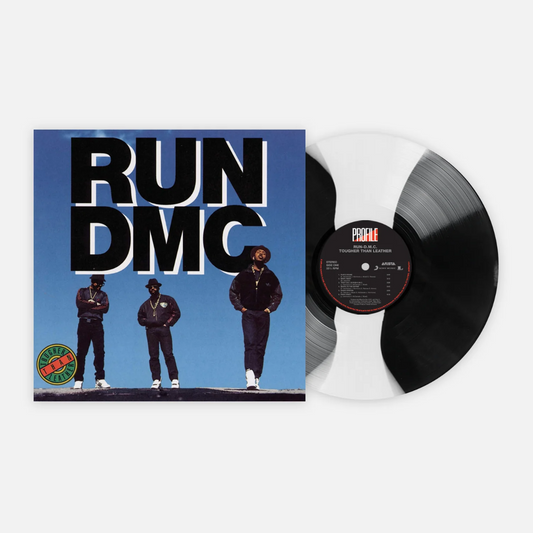 Run-DMC - Tougher Than Leather (VMP EXCLUSIVE: BLACK & WHITE STRIPE VINYL) | Mint (M) Mint (M)-Music History