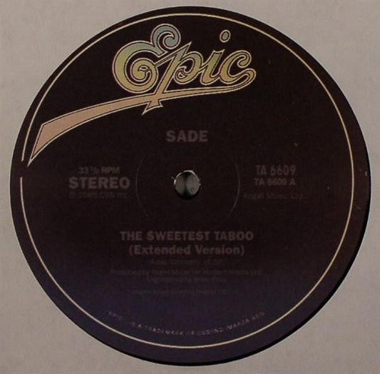 The Sweetest Taboo | Mint (M) Generic-Music History