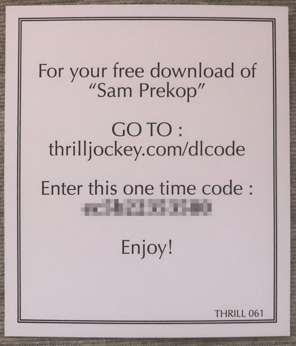 Sam Prekop | Mint (M) Mint (M)-Music History