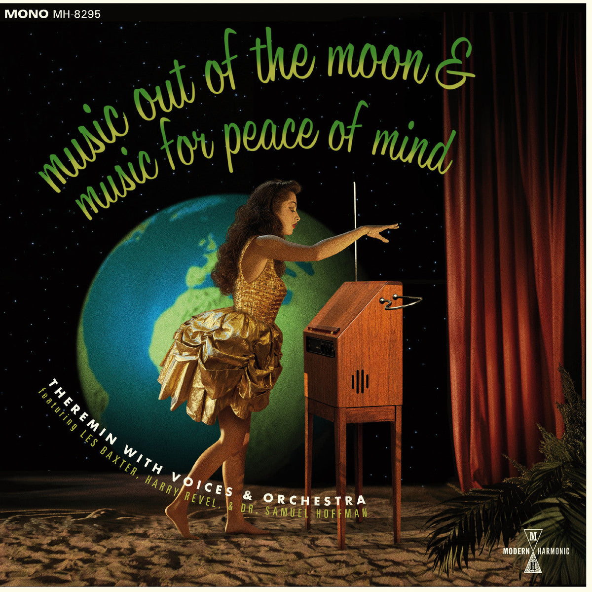 Harry Revel, Les Baxter & Samuel Hoffman - Music Out Of The Moon / Music For Peace Of Mind (Green VINYL) | Mint (M) Mint (M)-Music History