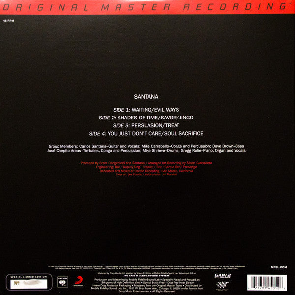 Santana - Santana | Mint (M) Mint (M)-Music History