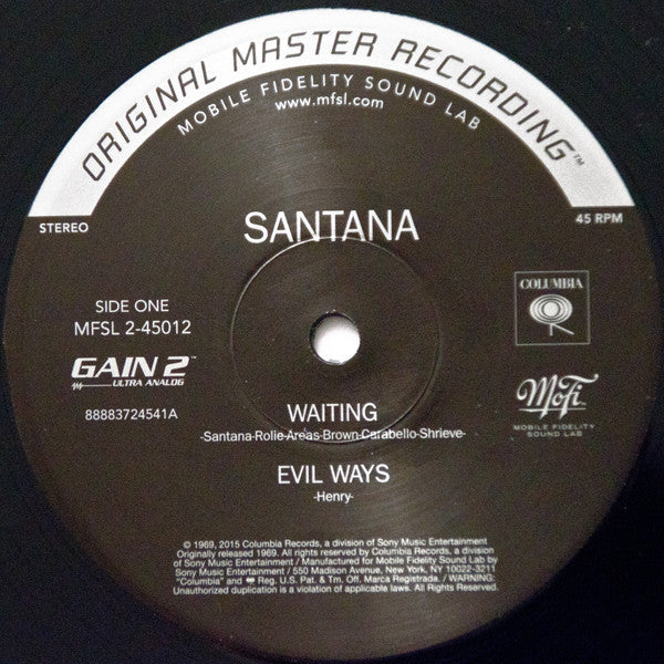 Santana - Santana | Mint (M) Mint (M)-Music History