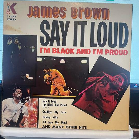 James Brown - Say It Loud I'm Black And I'm Proud (VINYL) | Very Good Plus (VG+) Excellent (EX)-Music History