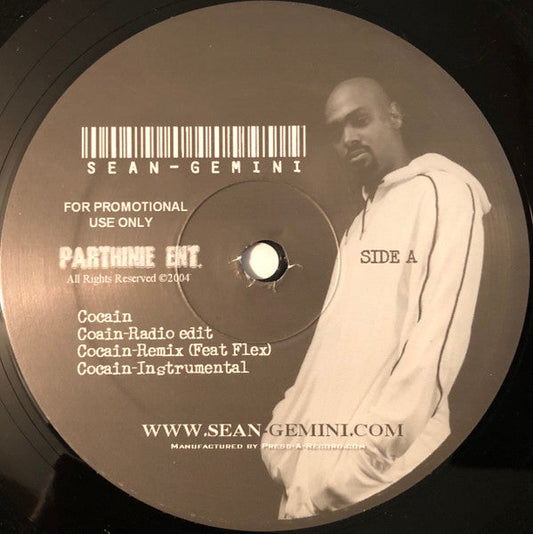 Sean-Gemini - Cocain / Champange | Near Mint (NM) Generic-Music History